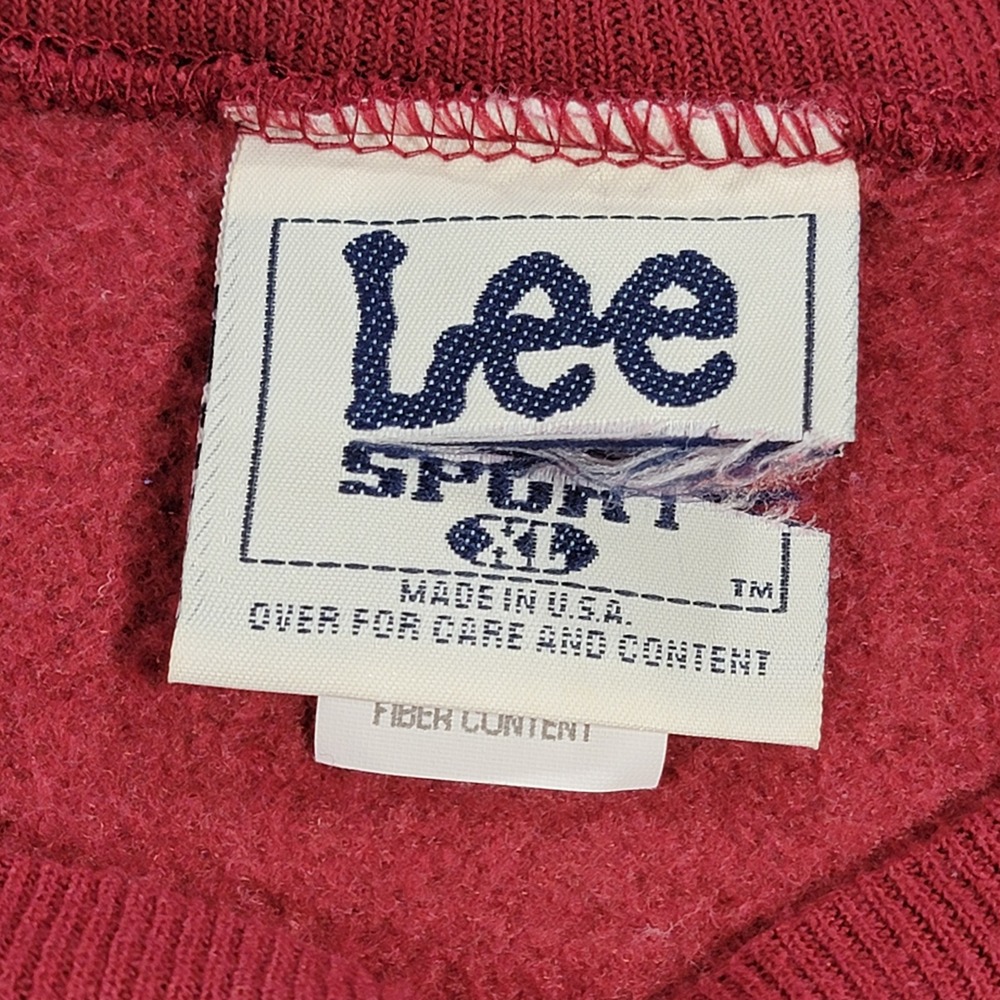 Vintage 1997 Lee Sport Washington Redskins Graphic Sweatshirt NFL USA Men's XL - Picture 4 of 9